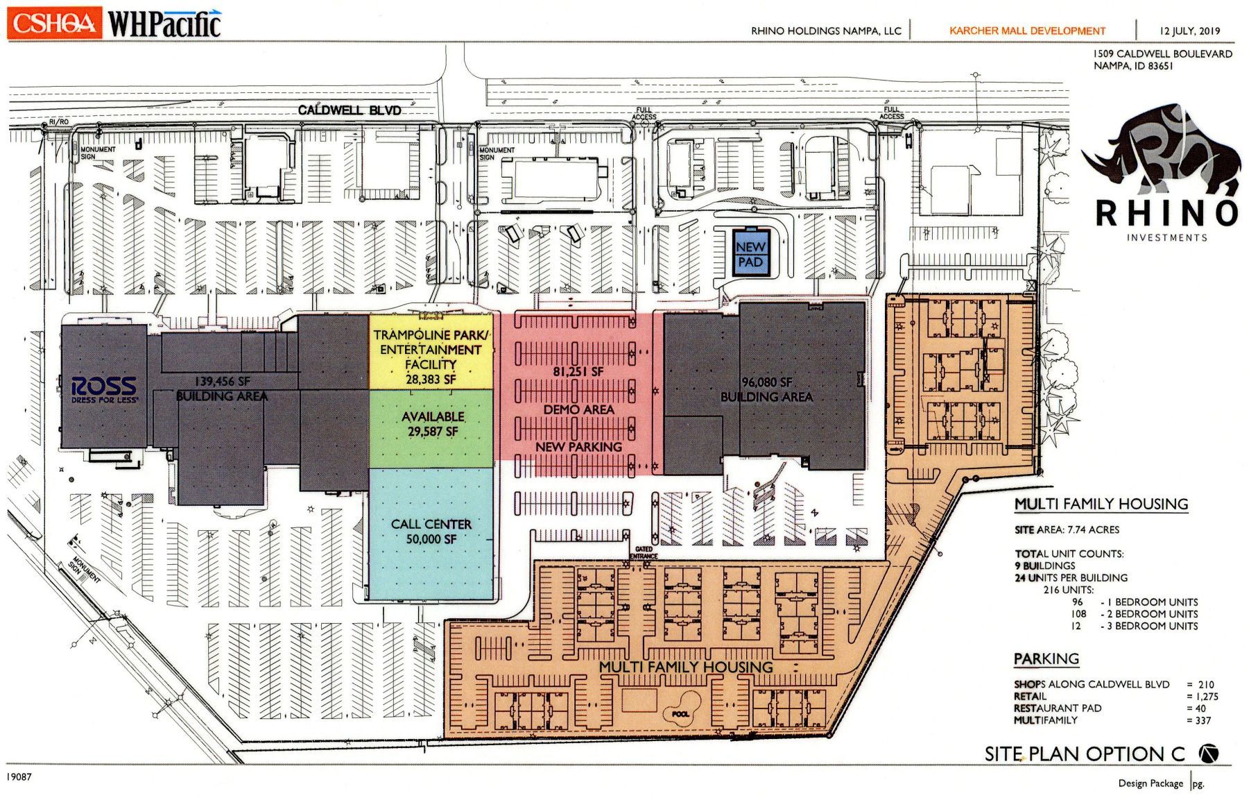 Karcher Mall site plan